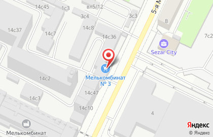 Московский мельничный комбинат №3 на карте