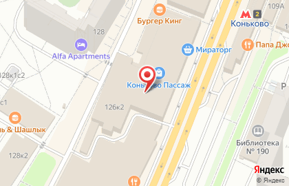 Мираторг на Коньково на карте