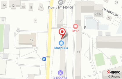 Компьютерный магазин Матрица на Окском проспекте на карте