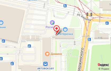 Пироговая лавка Самовар на улице Кашена на карте