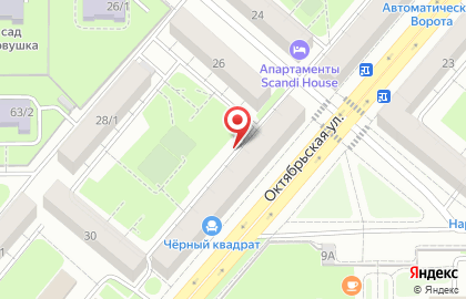 Барселона на Октябрьской улице на карте