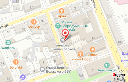 Архитектурная мастерская 18 на улице Ильича на карте