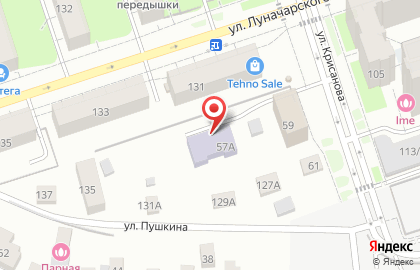 Детский сад №103 в Дзержинском районе на карте