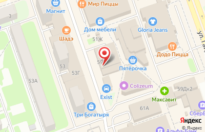 Банкомат, Уралсиб банк, ОАО, Нижняя часть города на улице Гайдара на карте