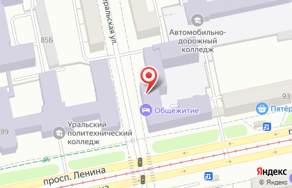 Салон отделочных материалов Ампир на проспекте Ленина на карте