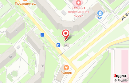 Магазин продуктов на Майской, 1а на карте