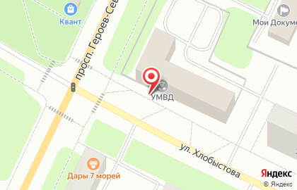 Отдел внутренних дел по Ленинскому округу г. Мурманска на карте