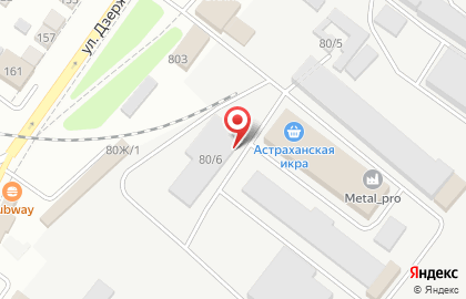 Торгово-производственная фирма по производству металлических лестниц, дверей и ворот на улице Дзержинского на карте