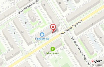 Дискаунтер Пятёрочка в Туле на карте
