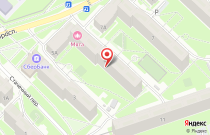 Студия красоты Мята на карте