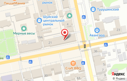 Магазин у дома Бристоль на площади Ленина на карте