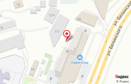 ООО Терминал на улице Белинского на карте