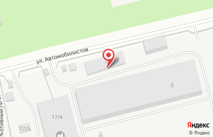 Торговая компания Стройте С Нами на улице Автомобилистов на карте