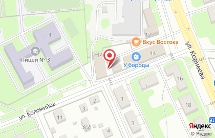 Магазин мебели, ИП Ермакова И.В. на карте