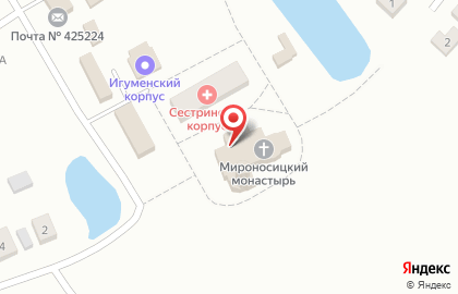 Ежово-Мироносицкий женский монастырь на карте