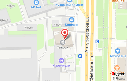 Школа каратэ SAMURAI на Алтуфьевском шоссе на карте