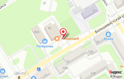 Страховая фирма Адонис на Большевистской улице в Краснокамске на карте