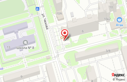 Технический центр Баланс-Информ на улице Чехова на карте