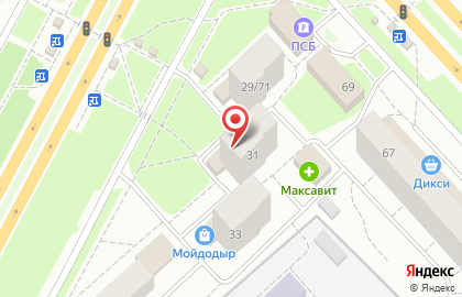Сеть салонов ювелирных изделий Сапфир на проспекте Дзержинского на карте