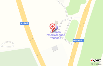 Сеть АГНКС Газпром на Горной улице на карте