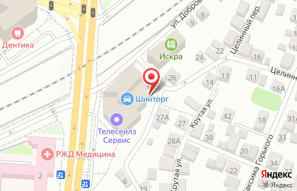 Интерент-магазин автозапчастей Шинторг на проспекте Революции на карте