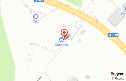 Продуктовый магазин Колосок во Владивостоке на карте