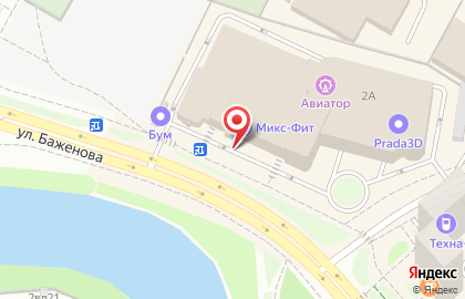 Магазин бытовой техники Leran на улице Баженова на карте