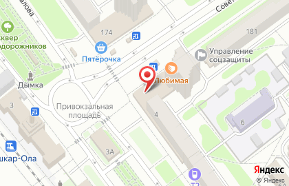 Аптека Апрель в Йошкар-Оле на карте
