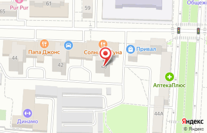 Центр медицинской косметологии на улице Богдана Хмельницкого на карте