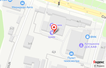 Автотехцентр Ankar на Сосновой аллее, 4 стр 3 в Зеленограде на карте