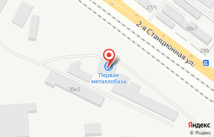 Компания по продаже и обработке труб Кронос на 2-ой Станционной улице на карте