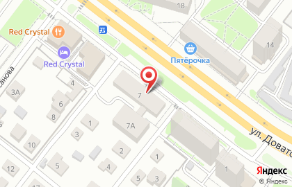 Магазин разливных напитков Пивная Охота в Советском районе на карте