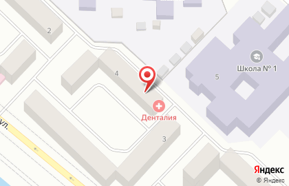 Стоматология Универсал-сервис на Набережной улице на карте