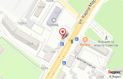 Фирменный салон МТС на улице Карла Маркса, 105б на карте