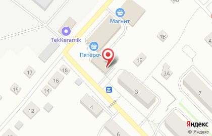 Магазин продуктов Йола-маркет на Центральной улице на карте