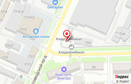 Клаксон на улице Маклина на карте