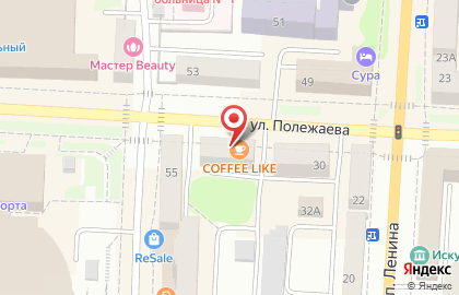 Микрокредитная компания РосДеньги на улице Полежаева на карте