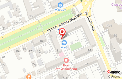 Киоск по ремонту обуви, Ленинский район на карте