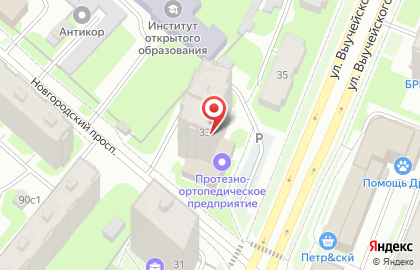 Архангельское ПрОП на карте