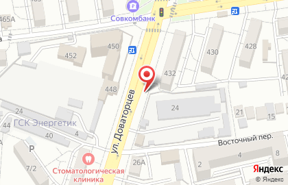 Рекламный щит 3х6м. на улице Мира на карте