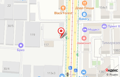 Торгово-производственная компания Аккорд на Московской улице на карте