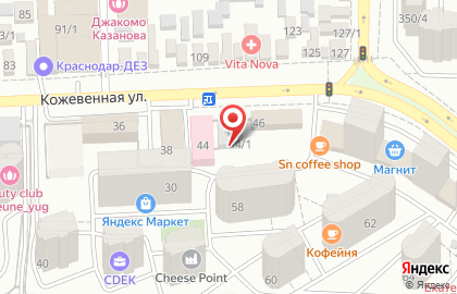 Торгово-производственная компания АвтоЧехлы на Кожевенной улице на карте