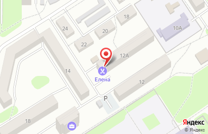 Парикмахерская Елена на Школьной улице на карте