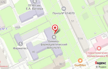 ПГФА на улице Крупской на карте