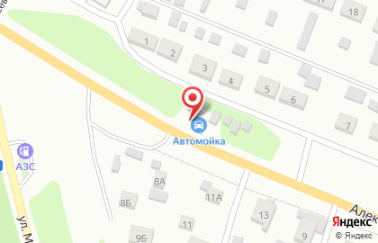 Автомойка в Туле на карте