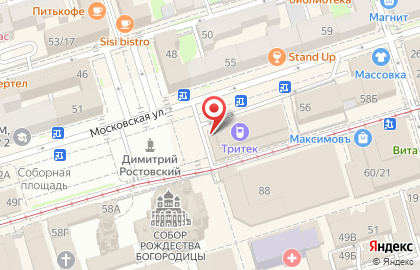 Деньги напрокат на Московской улице на карте