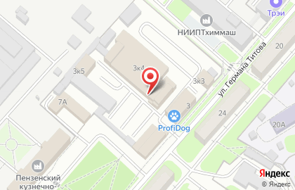 Рекламное агентство Идея на улице Германа Титова на карте