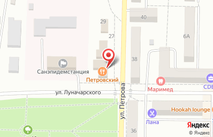 Банкетный зал Петровский на карте