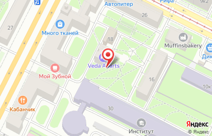 Центр бытовых услуг Коммерцтрио на карте