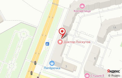 Стоматология Доктор Лоскутов на карте